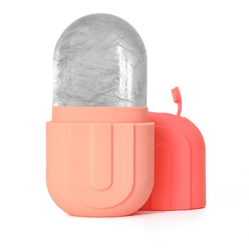Ice Roller Face Cold - Facial Cold Compress Ice Roller สําหรับใบหน้าและดวงตานวดความงามซิลิโคนแม่พิมพ์น้ําแข็ง