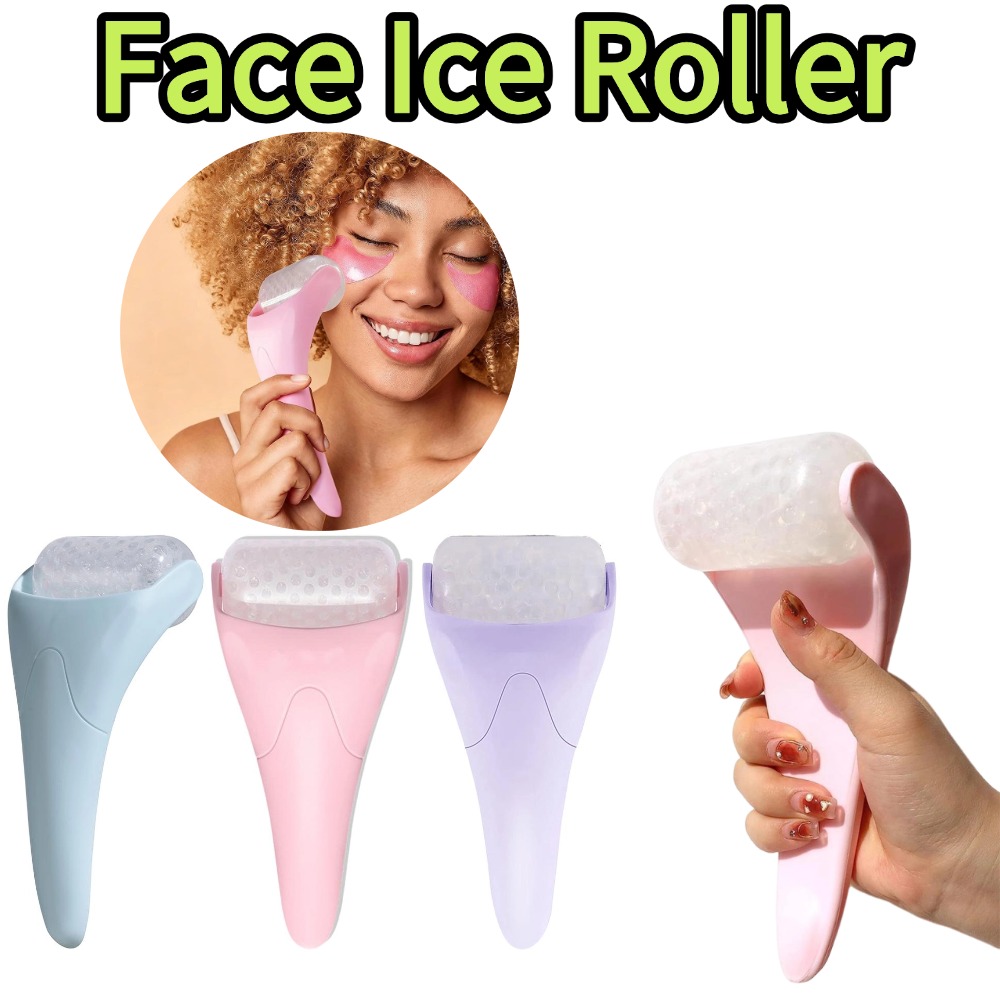 Ice Roller Face Cold - ลูกกลิ้งน้ำแข็งสำหรับนวดหน้า ช่วยลดอาการบวมรอบดวงตา ยกกระชับผิวหน้า พร้อมประคบเย็นเพื่อการดูแลผิว