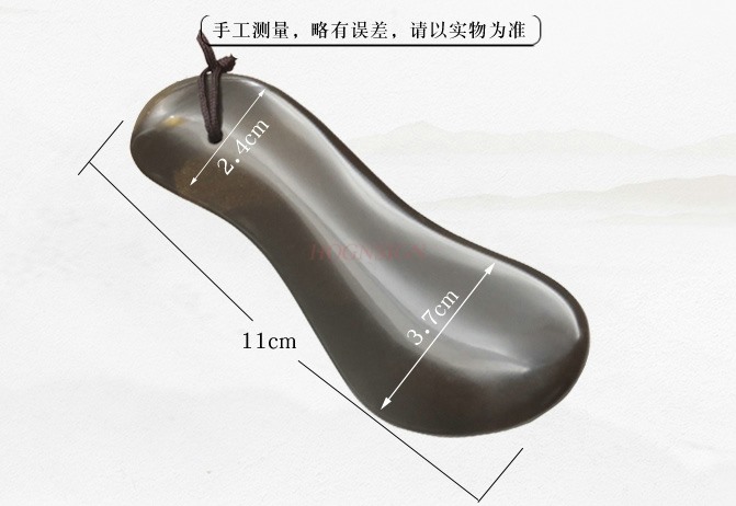 Jade Gua Sha Tool - ยาจีนโบราณ Bianstone Face Scraping BOARD หญิง