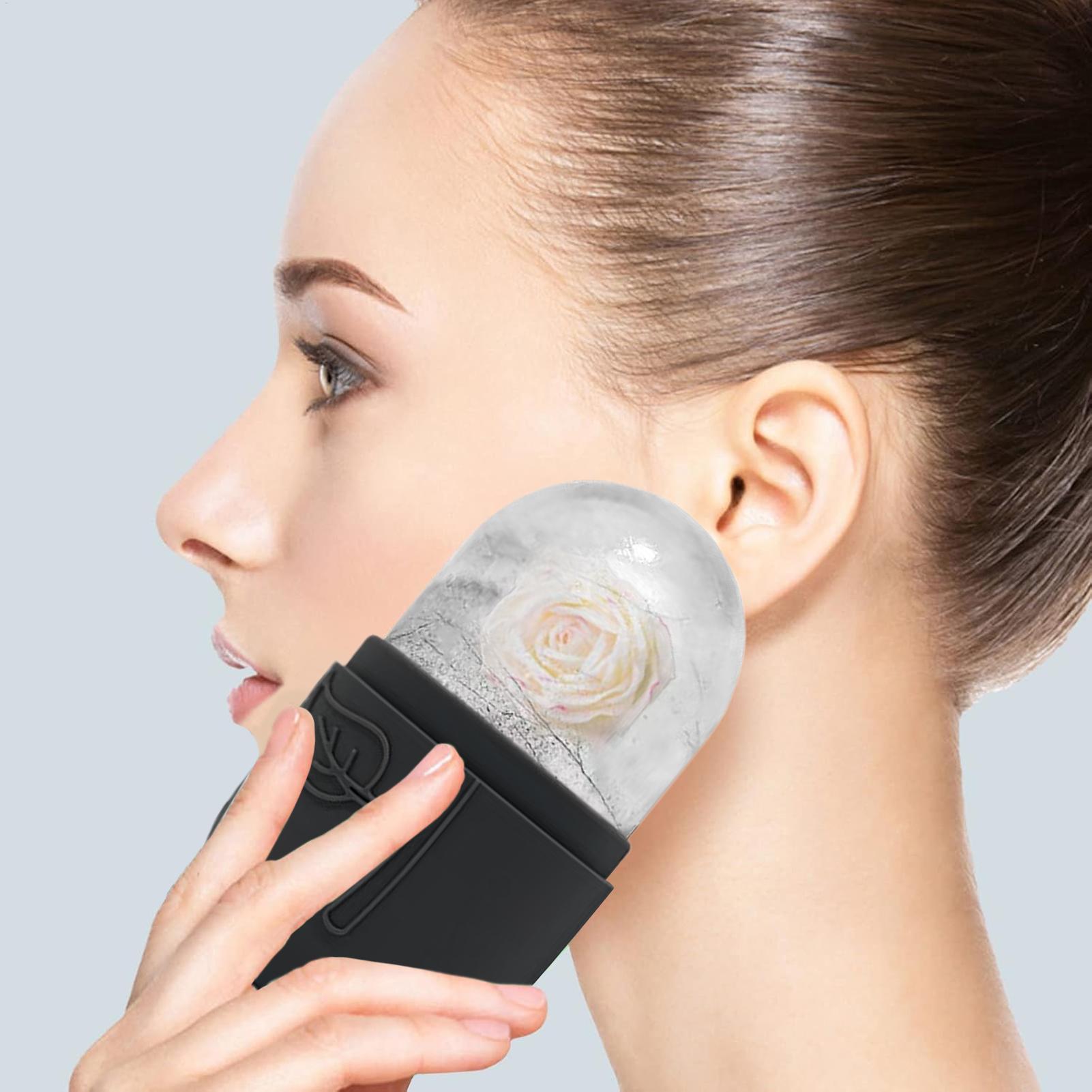 Ice Roller Face Cold - ลูกกลิ้งน้ําแข็งสําหรับใบหน้า Facial Soothing นวดเย็นกระชับผ่อนคลาย Face Ice
