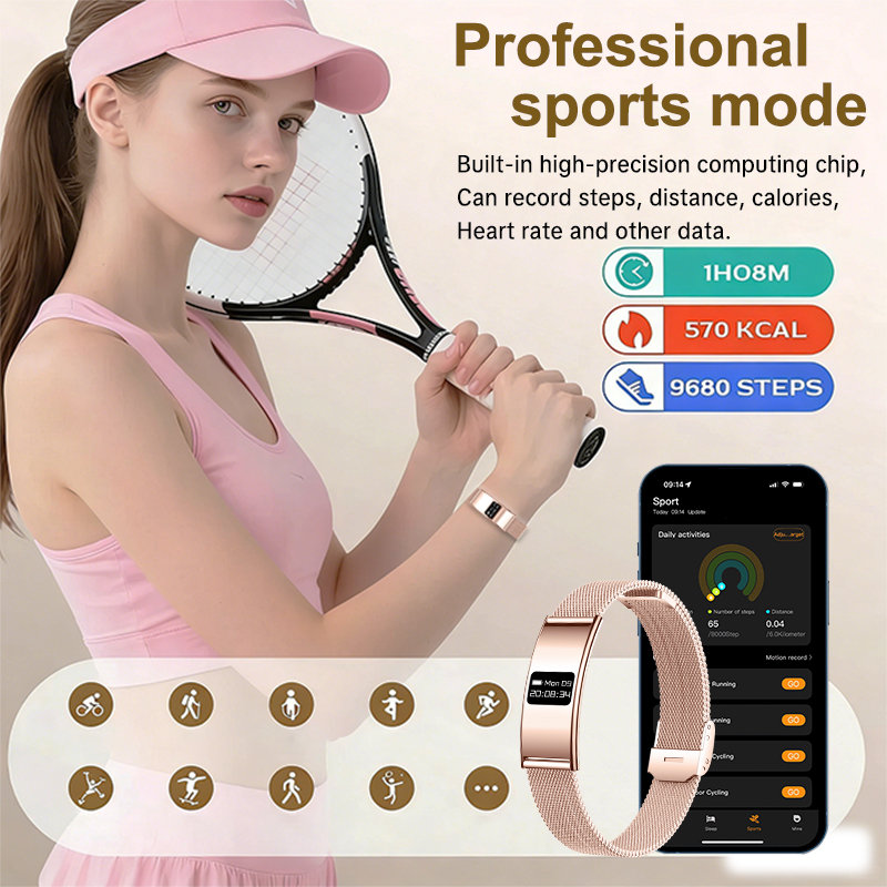 ใหม่แฟชั่นผู้หญิงสมาร์ทสร้อยข้ - Health Wellness Trends 2026 บทวิจารณ์และราคา
