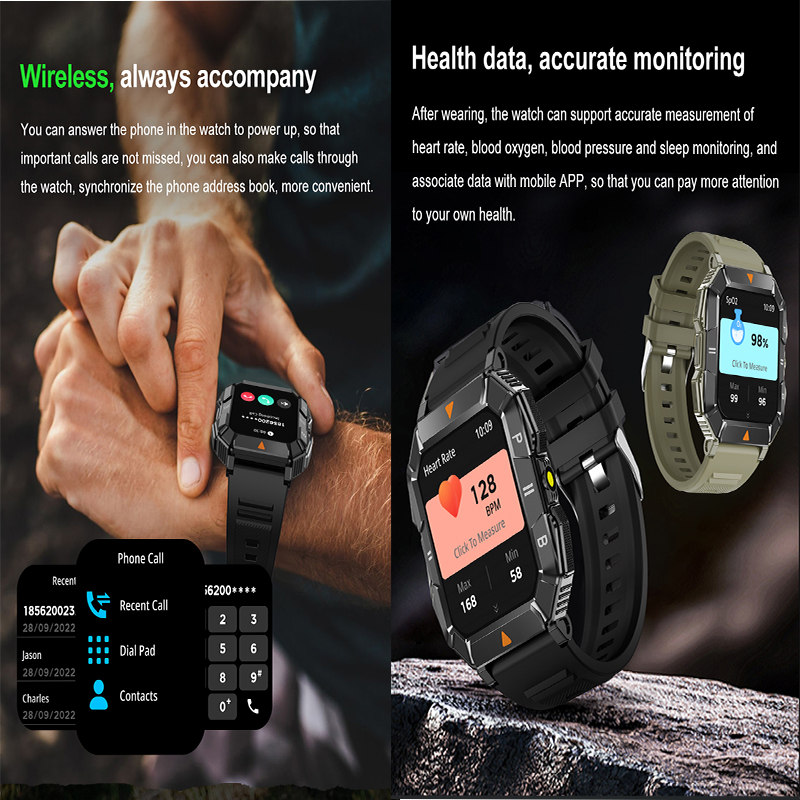 สมาร์ทวอทช์กีฬา AMOLED ขนาด 1. - Health Wellness Trends 2026 บทวิจารณ์และราคา