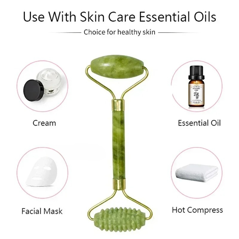 ลูกกลิ้งนวดหยกธรรมชาติ, แผ่นขู - Jade Gua Sha Tool บทวิจารณ์และราคา