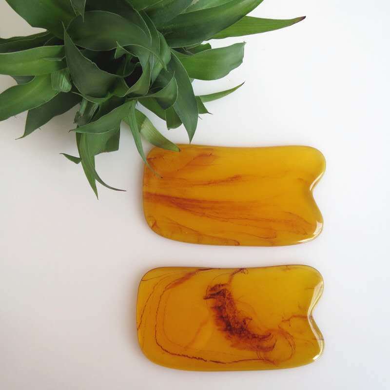 7PCS GUASHA เครื่องมือนวดหน้าค - Jade Gua Sha Tool บทวิจารณ์และราคา