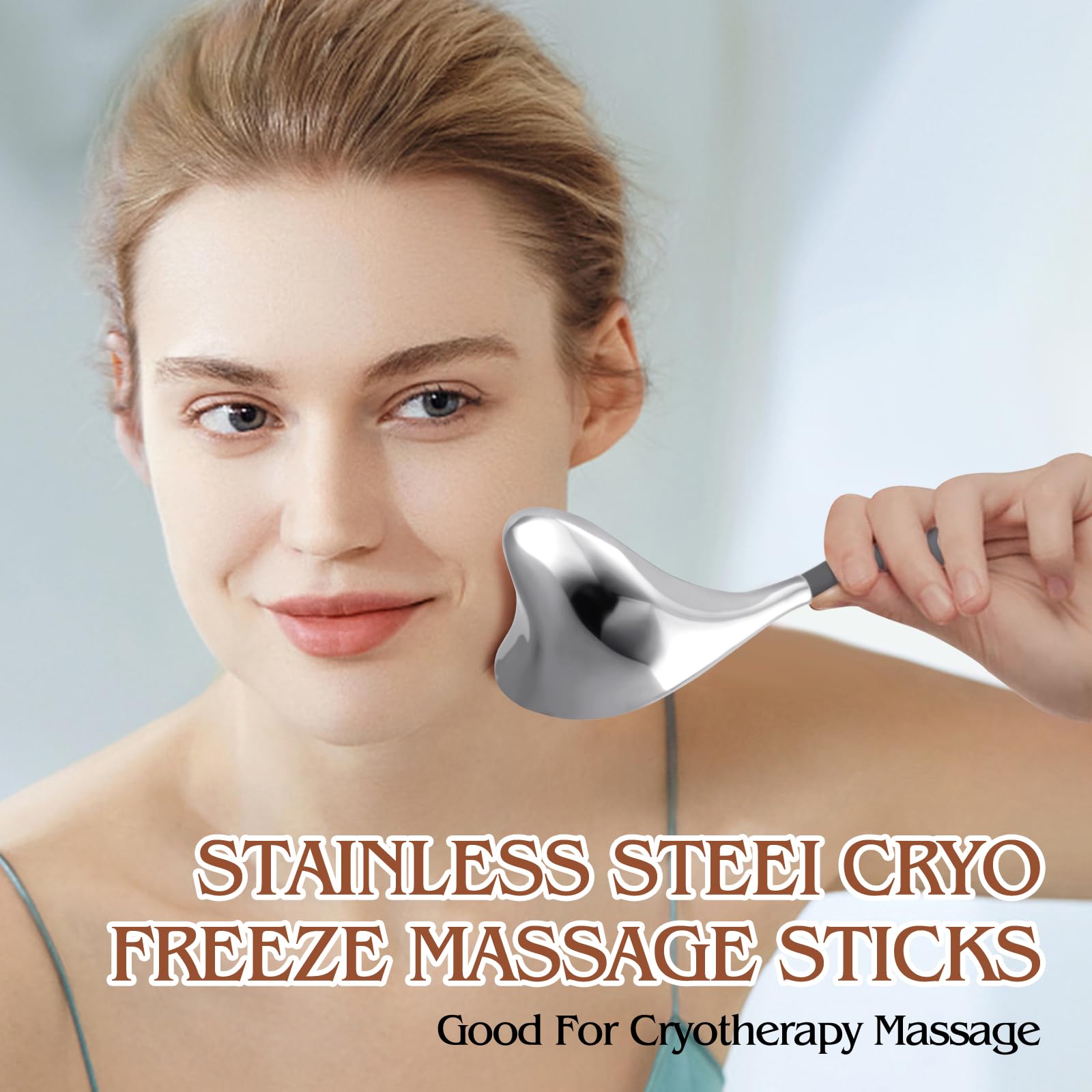 ลูกกลิ้งน้ำแข็งสำหรับดูแลผิวหน - Ice Roller Face Cold บทวิจารณ์และราคา