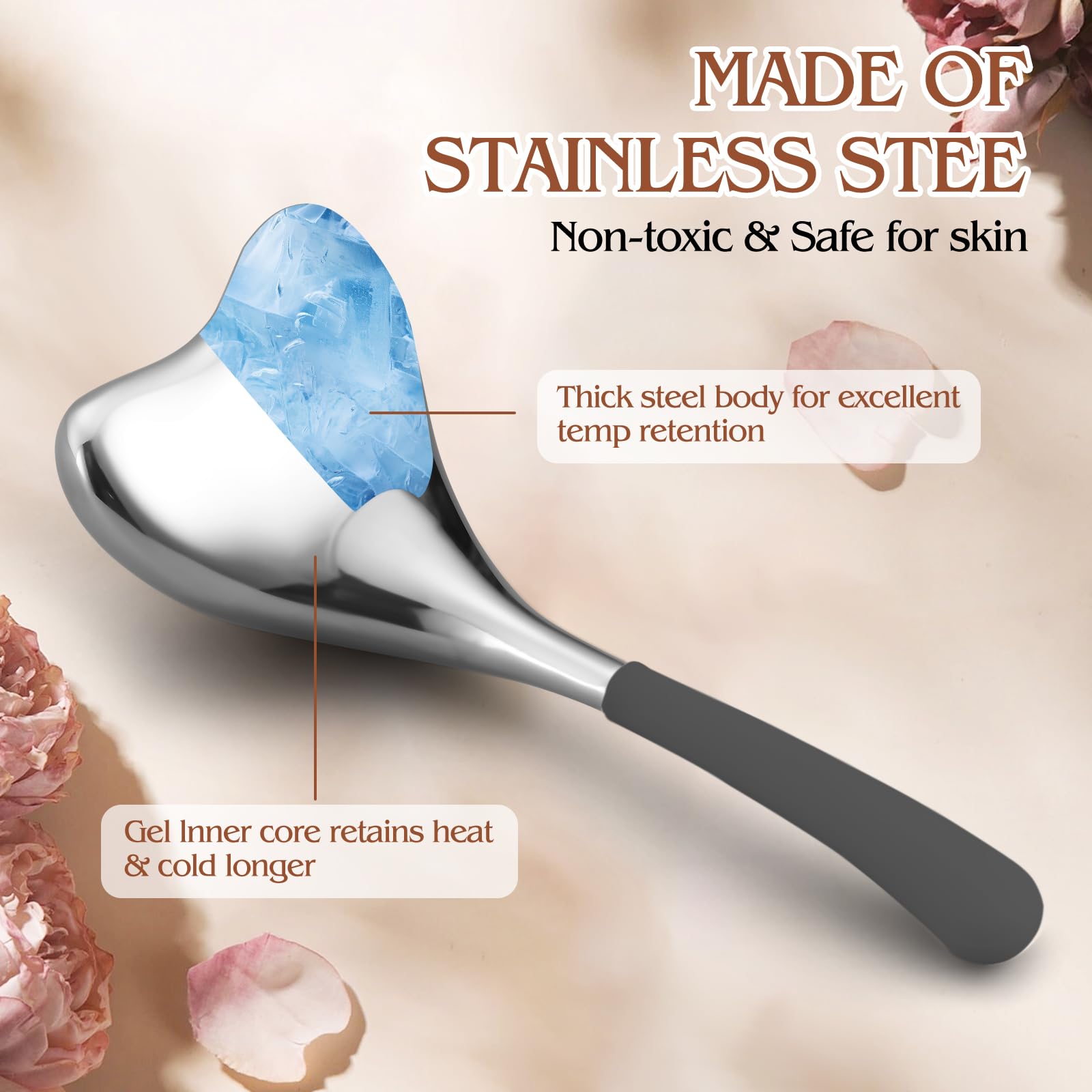 ลูกกลิ้งน้ำแข็งสำหรับดูแลผิวหน - Ice Roller Face Cold บทวิจารณ์และราคา