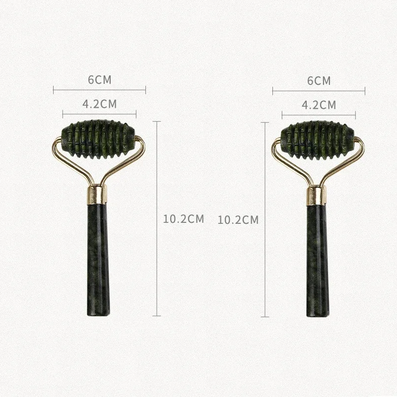 ลูกกลิ้งหยกธรรมชาติ เครื่องนวด - Jade Gua Sha Tool บทวิจารณ์และราคา