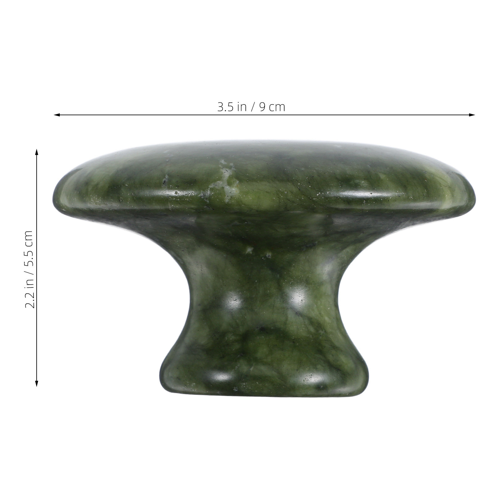 เครื่องมือนวดหน้าและขูดผิวระดั - Jade Gua Sha Tool บทวิจารณ์และราคา