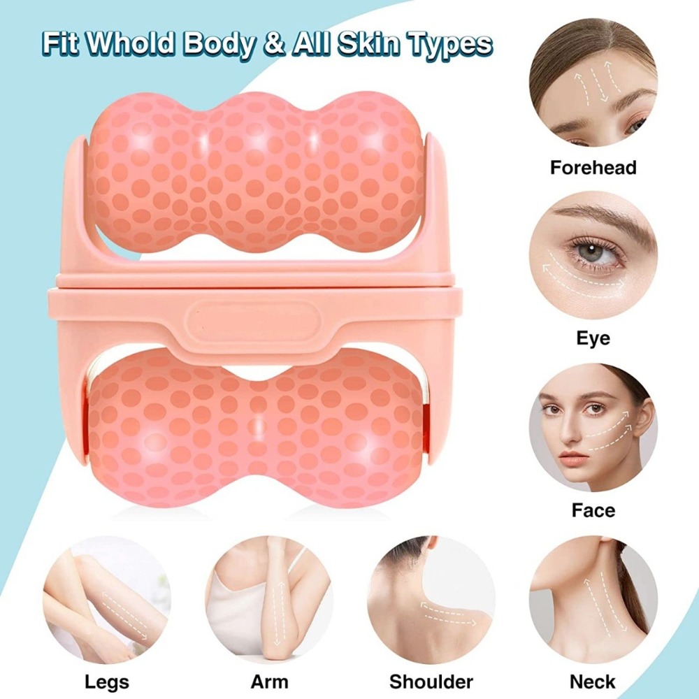 ลูกกลิ้งน้ำแข็งสองหัวสำหรับใบห - Ice Roller Face Cold บทวิจารณ์และราคา