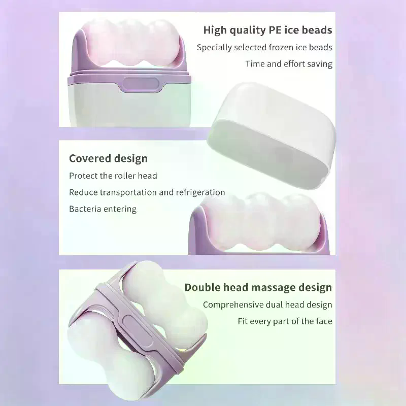 ลูกกลิ้งน้ำแข็งสองหัวสำหรับใบห - Ice Roller Face Cold บทวิจารณ์และราคา