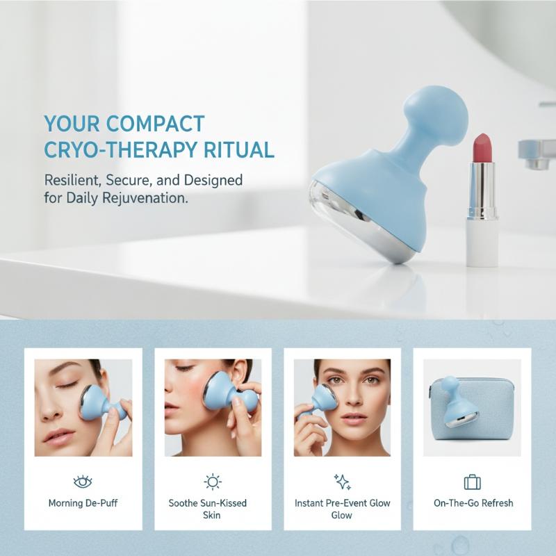 เครื่องนวดหน้าแบบลูกกลิ้งน้ำแข - Ice Roller Face Cold บทวิจารณ์และราคา